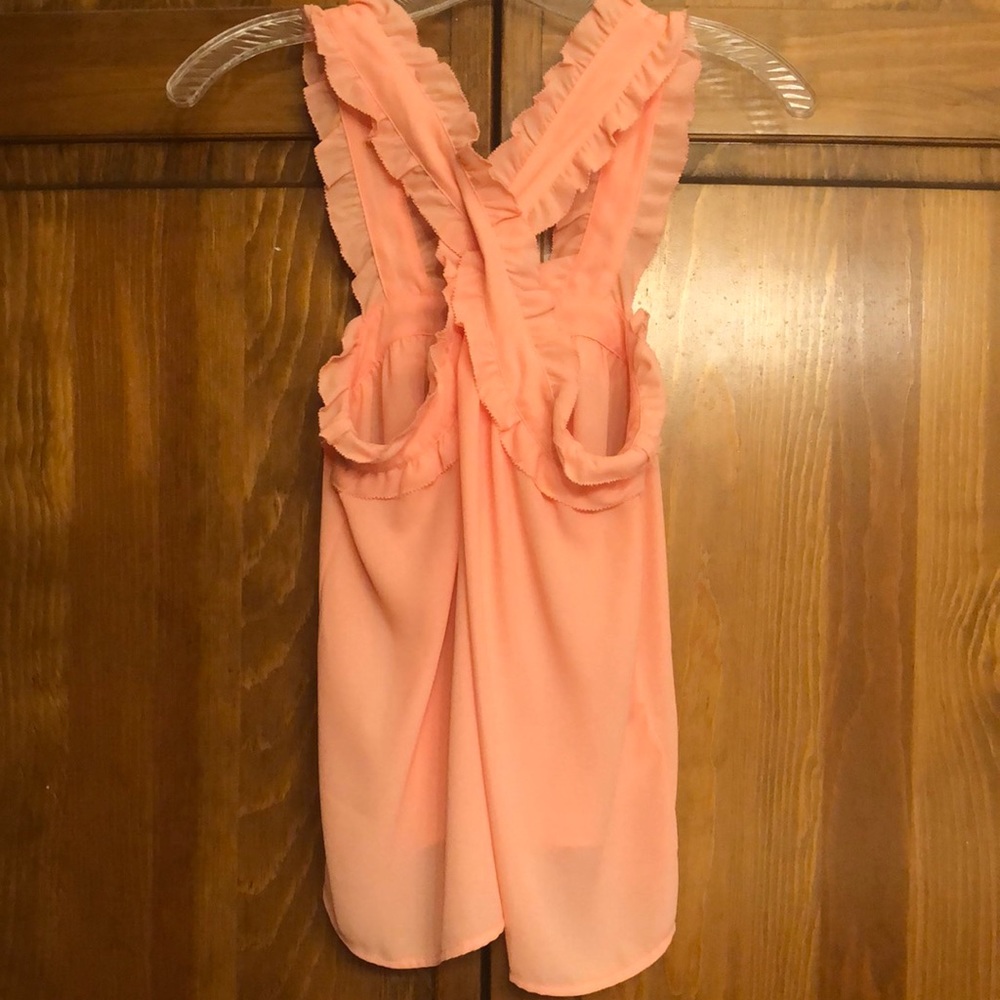 Cross cross straps Blouse